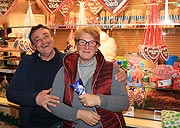 Claudia und Rudoöf Tille von der Bayern-Markt Veranstaltungs GmbH gestalten 2019 erstmals den neuen Sendlinger Weihnachtsmarkt am Harras vom 25.11.-22.12.2019 (©Foto: Martin Schmitz)